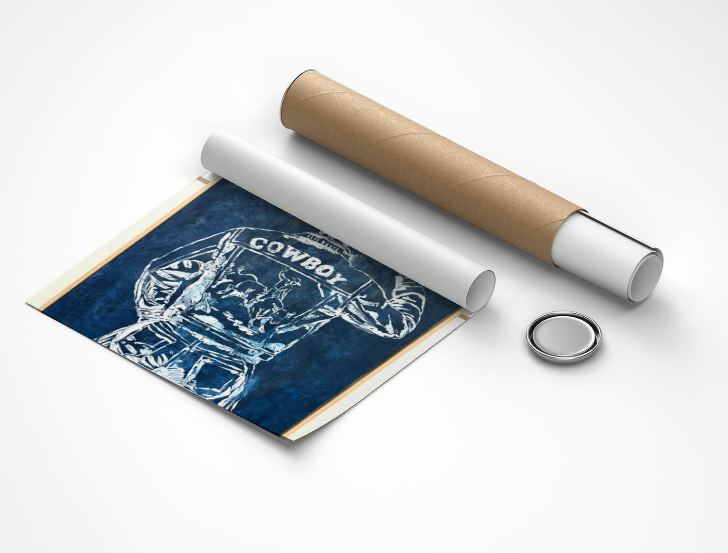 Rolled poster