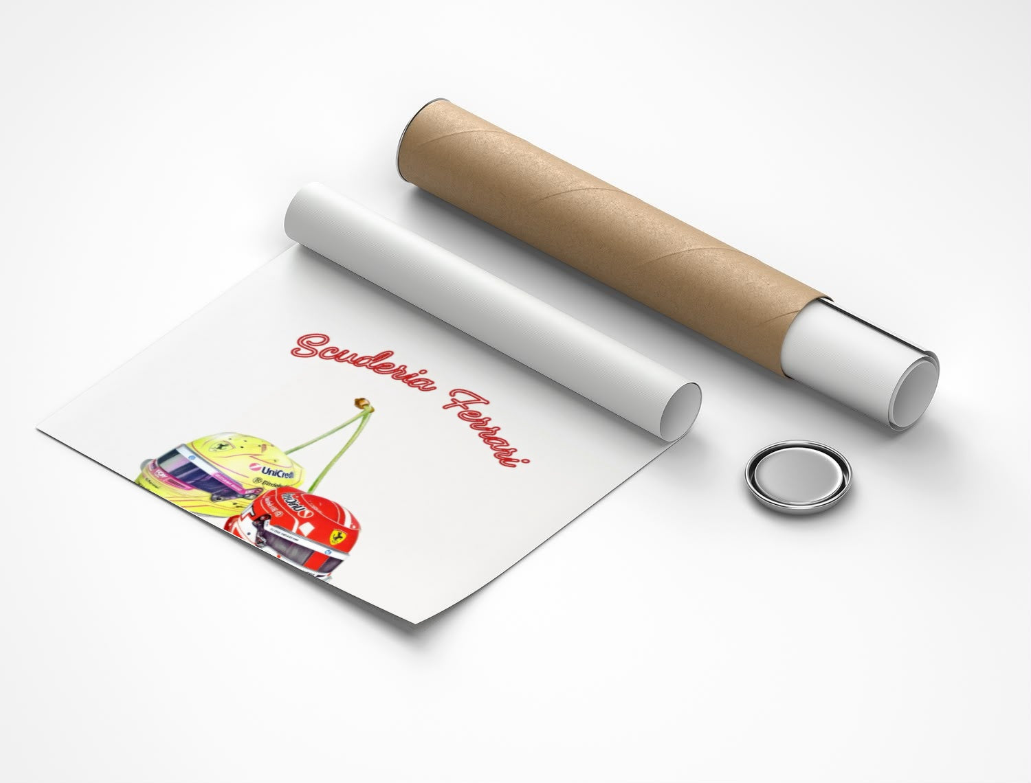Rolled poster