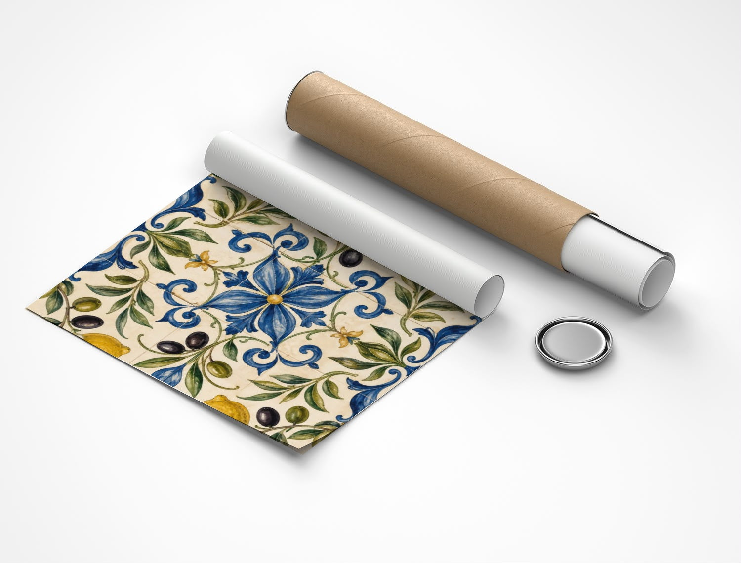 Rolled poster