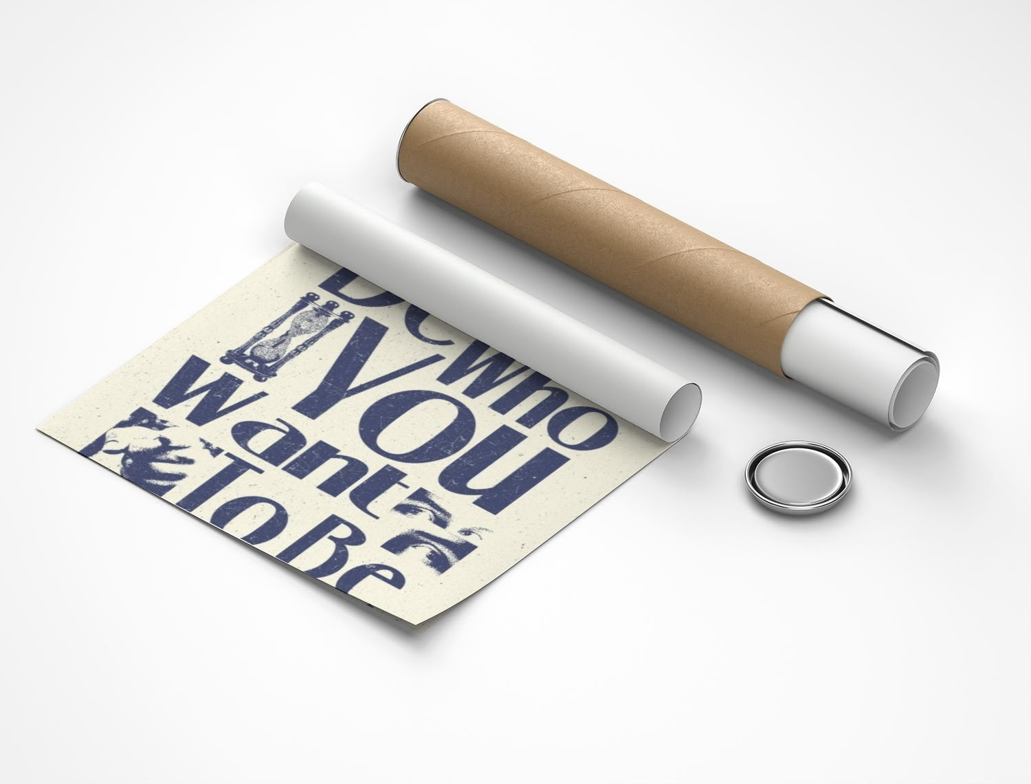 Rolled poster
