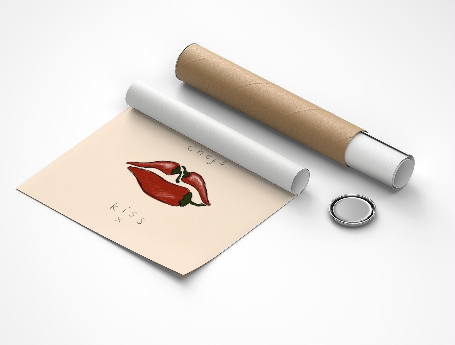 Rolled poster