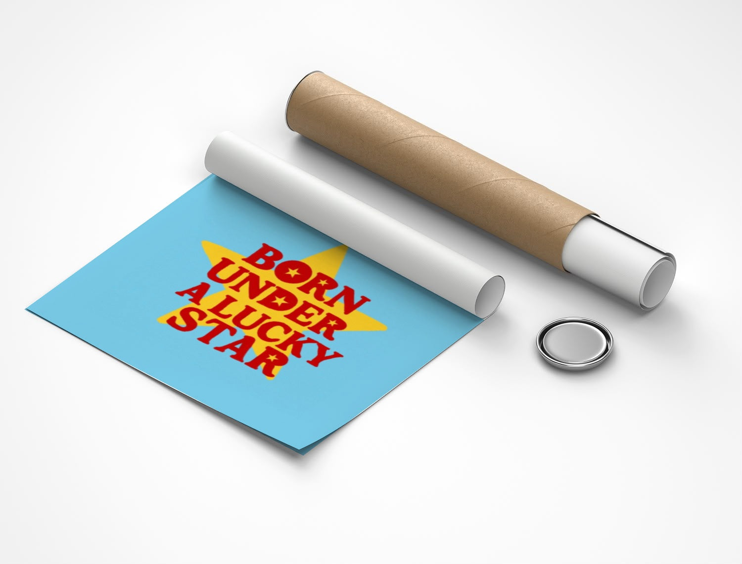 Rolled poster
