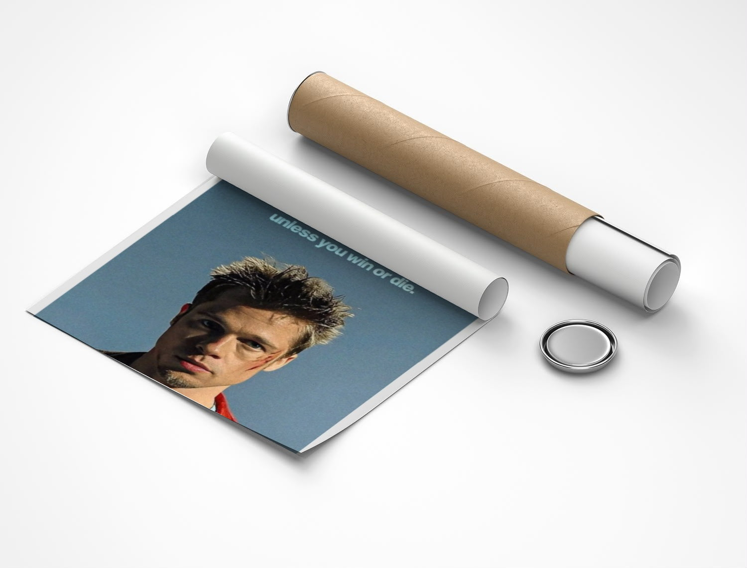 Rolled poster