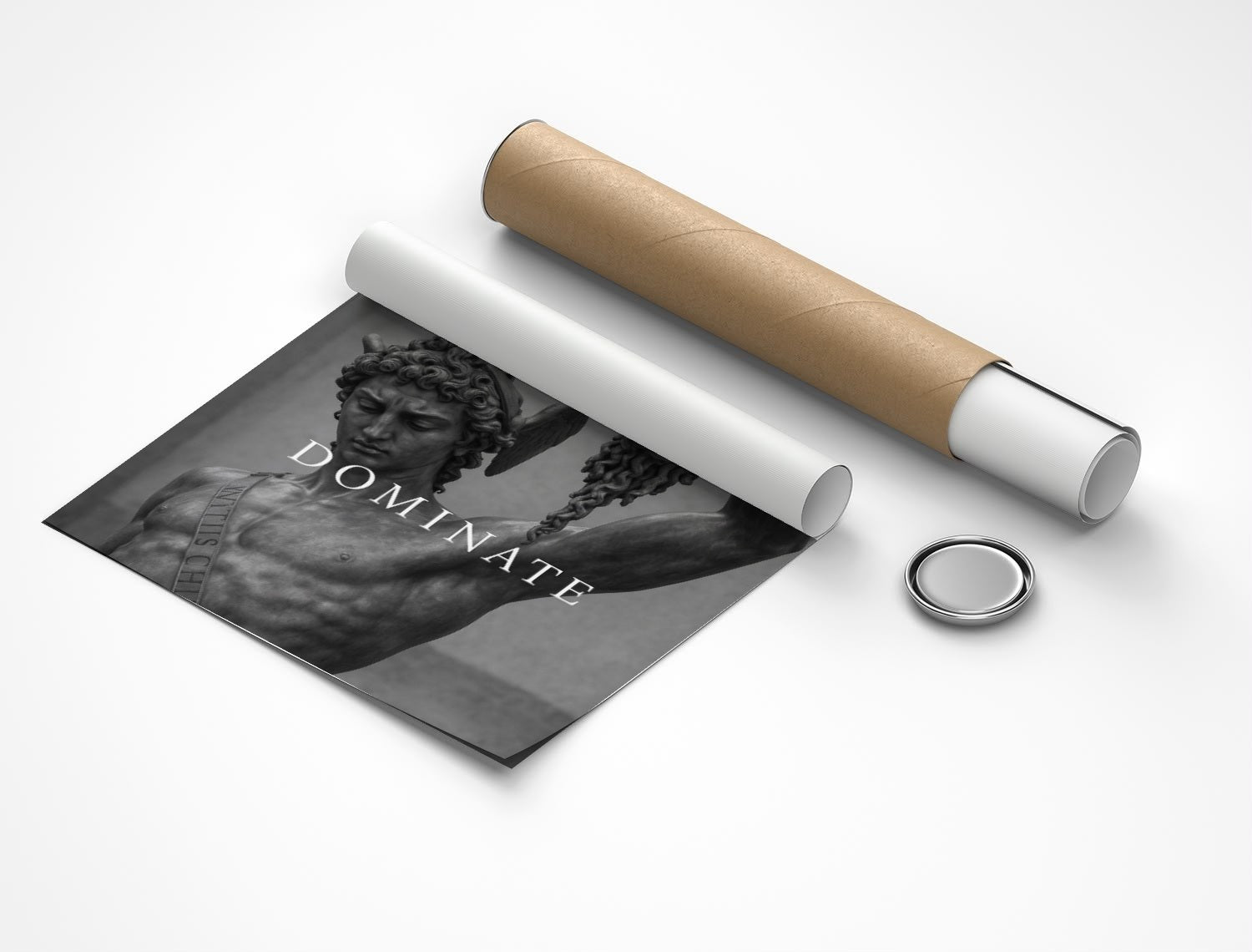 Rolled poster