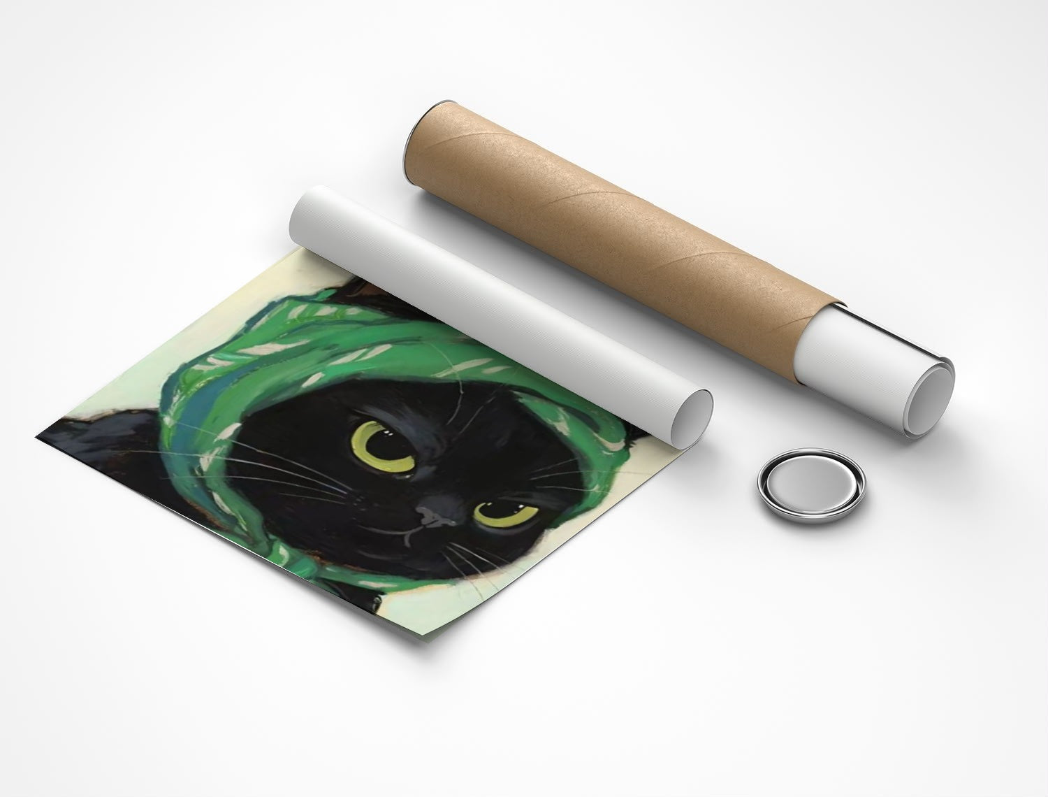 Rolled poster