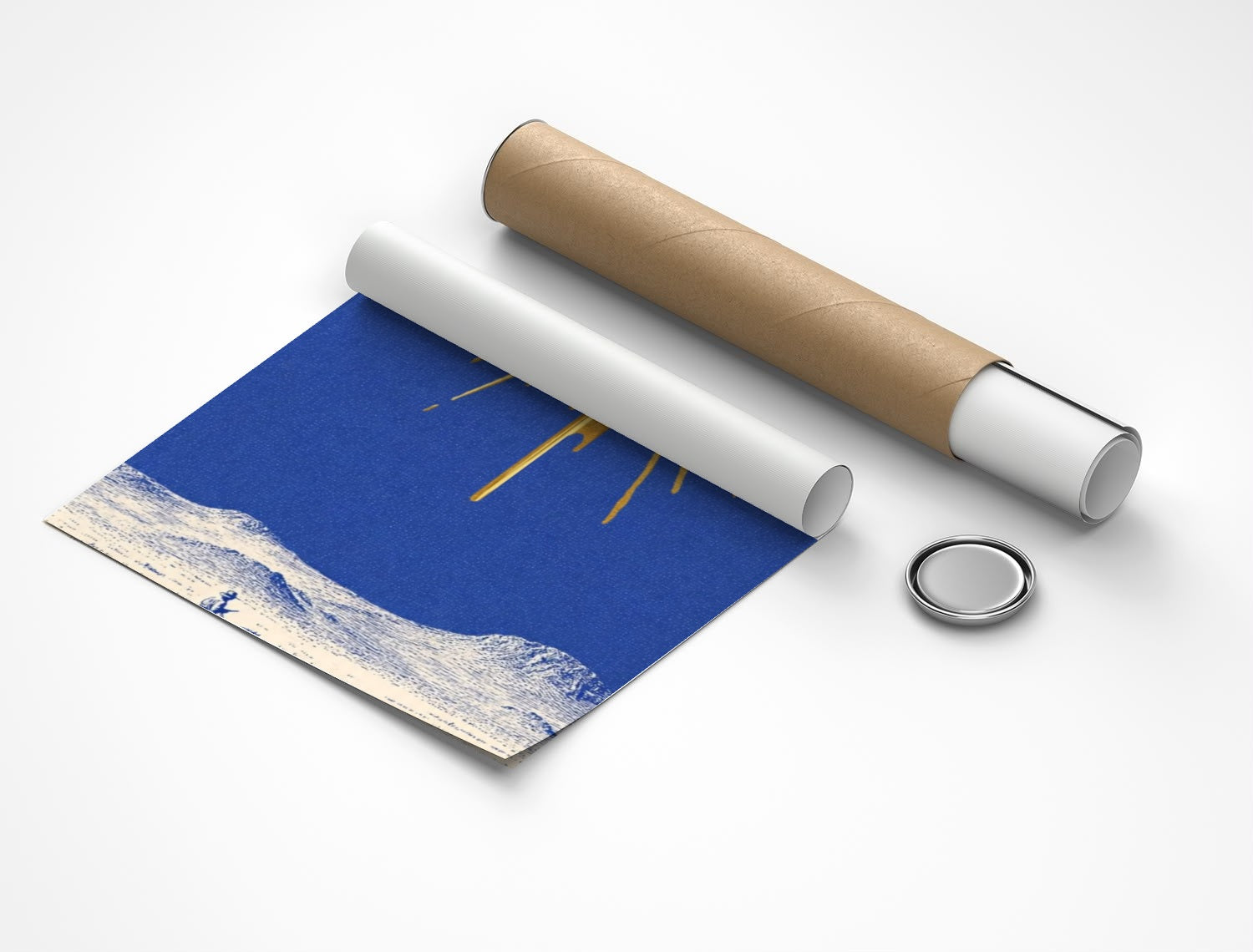 Rolled poster