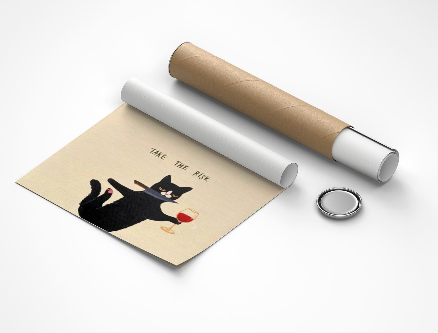 Rolled poster