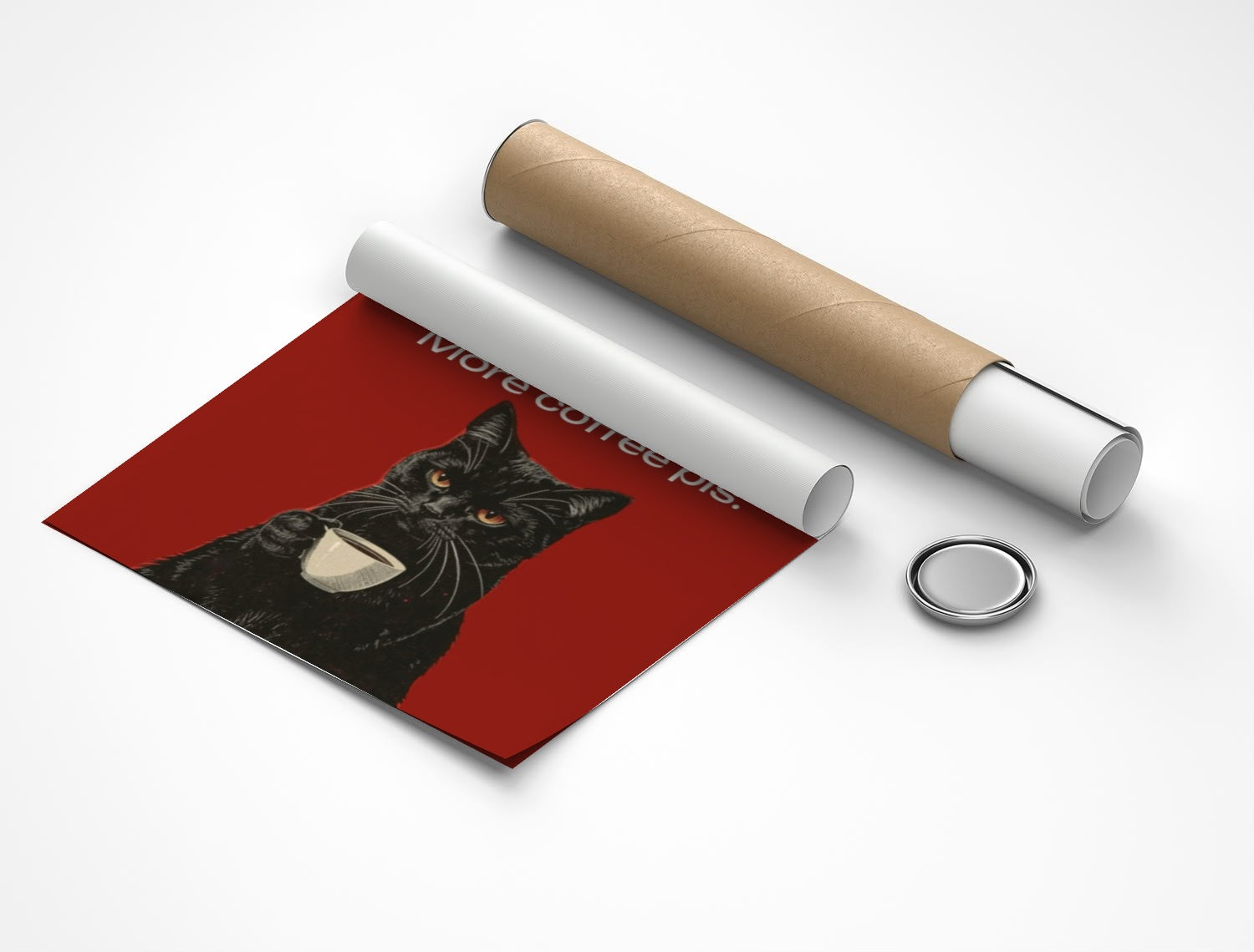 Rolled poster