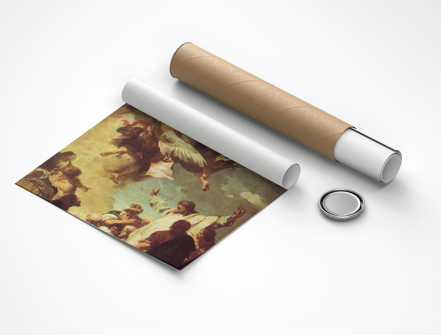 Rolled poster