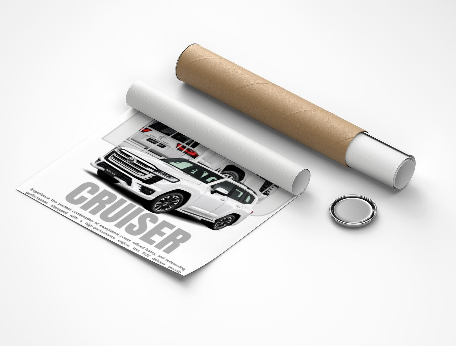 Rolled poster