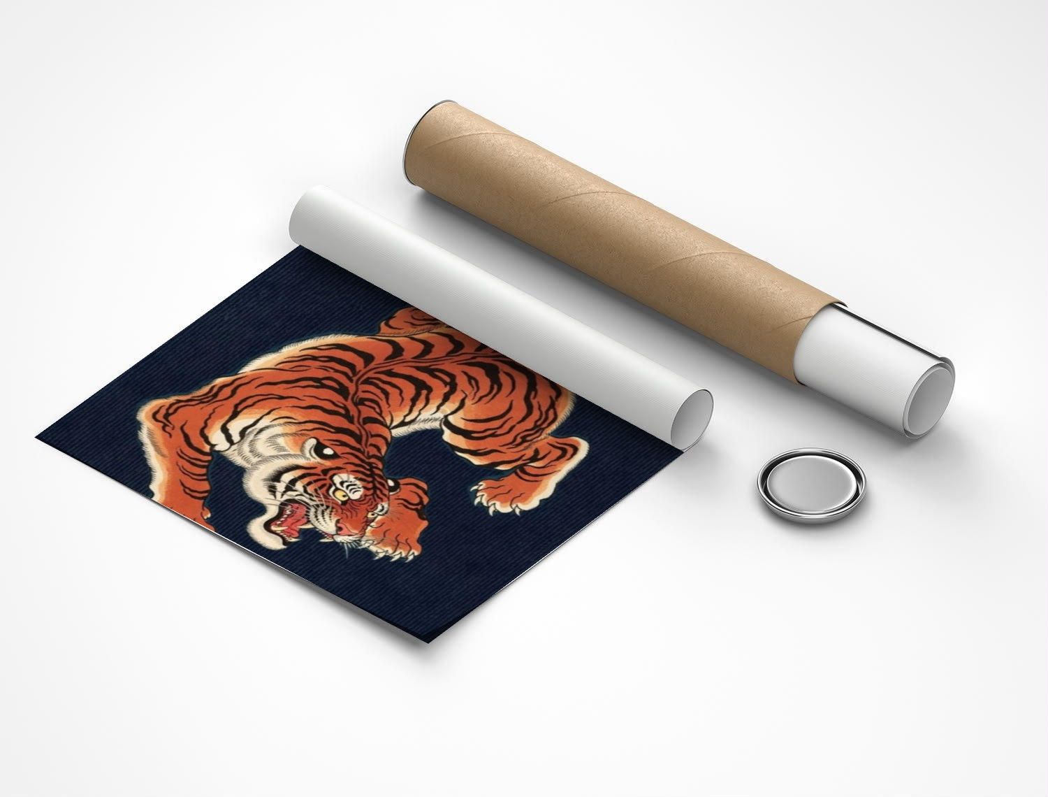 Rolled poster