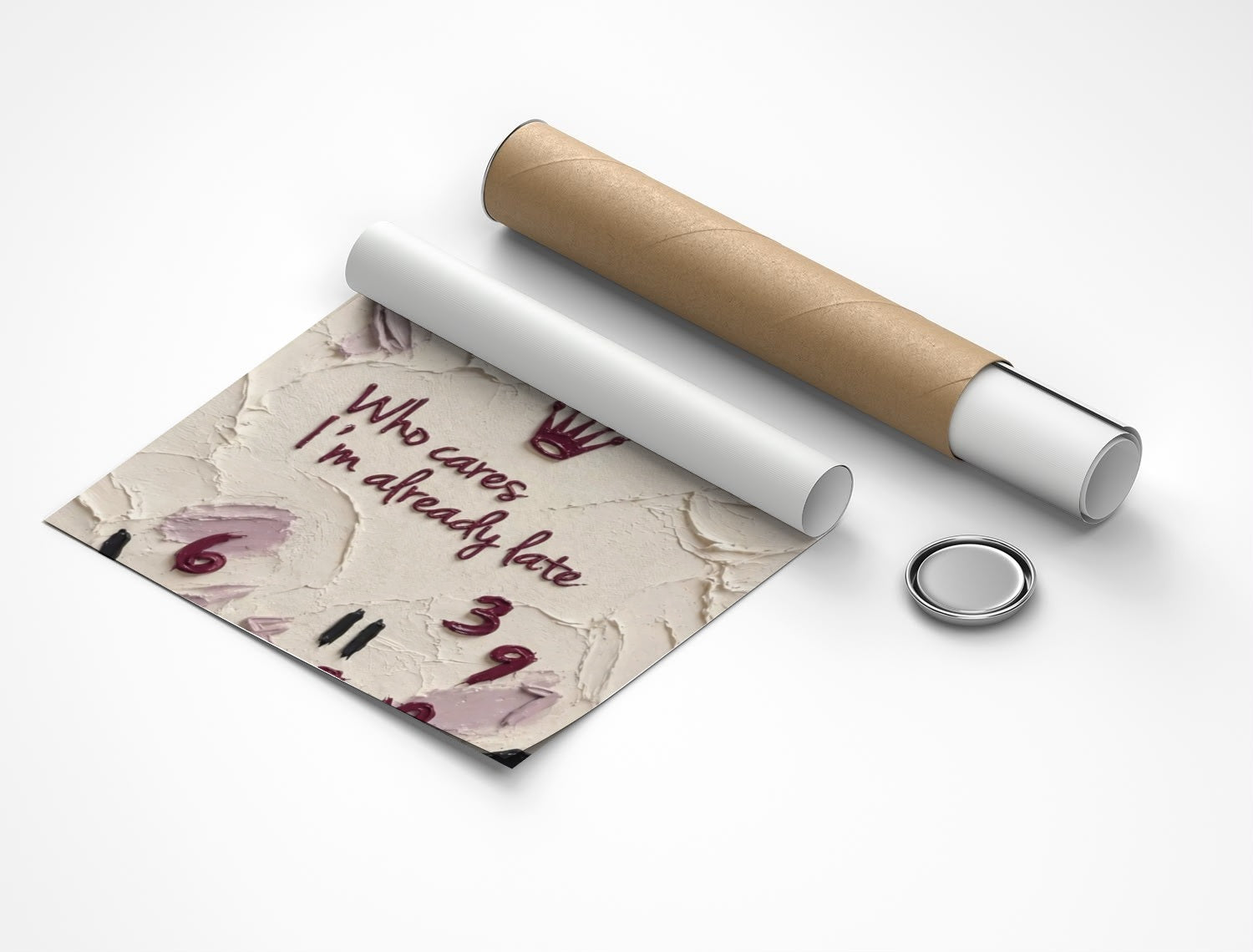Rolled poster