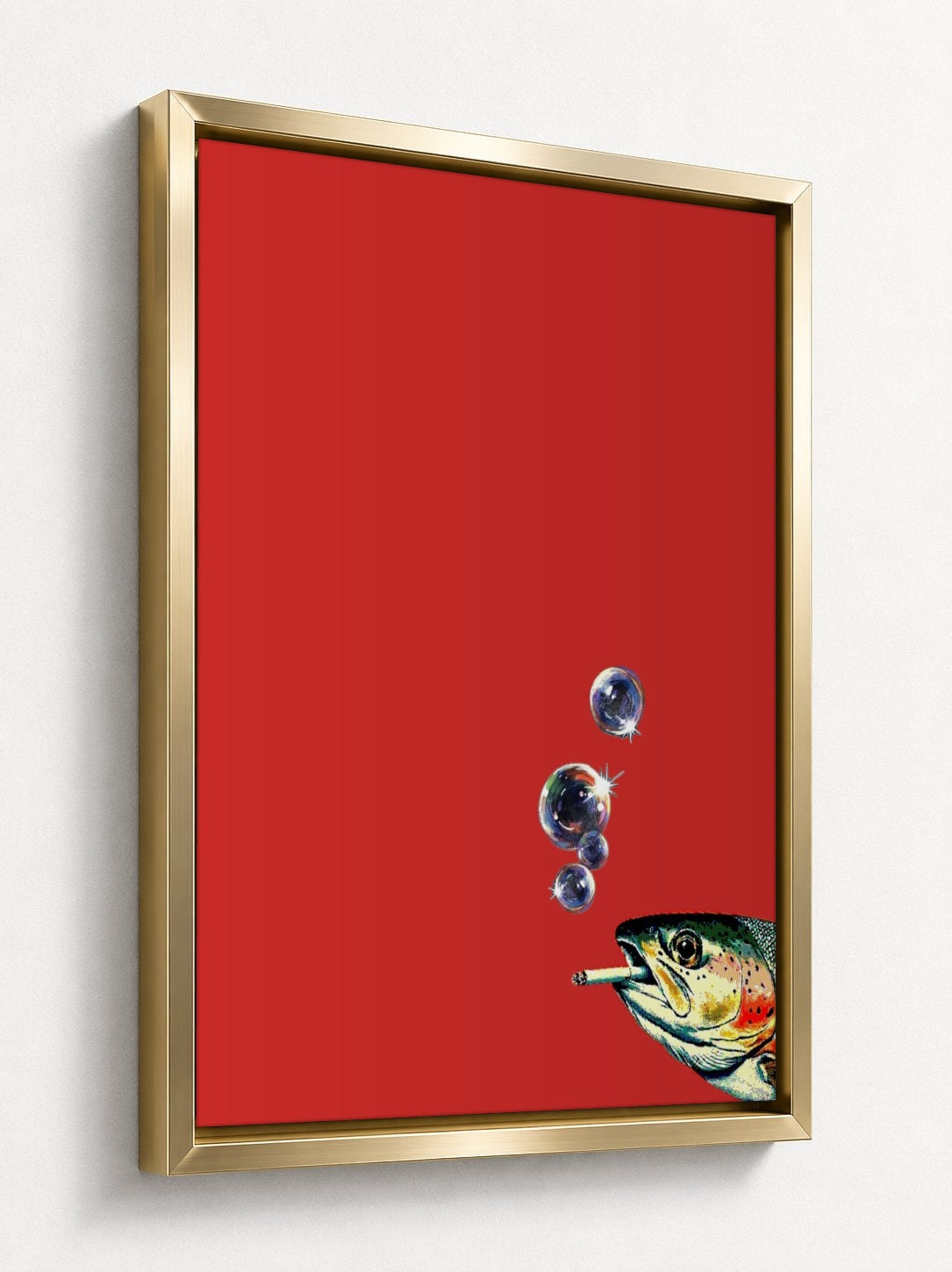 Gold floater