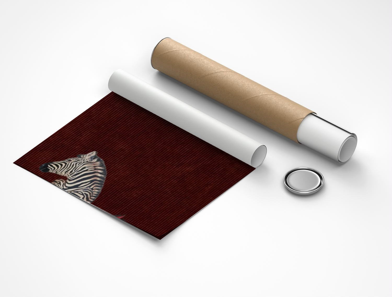 Rolled poster