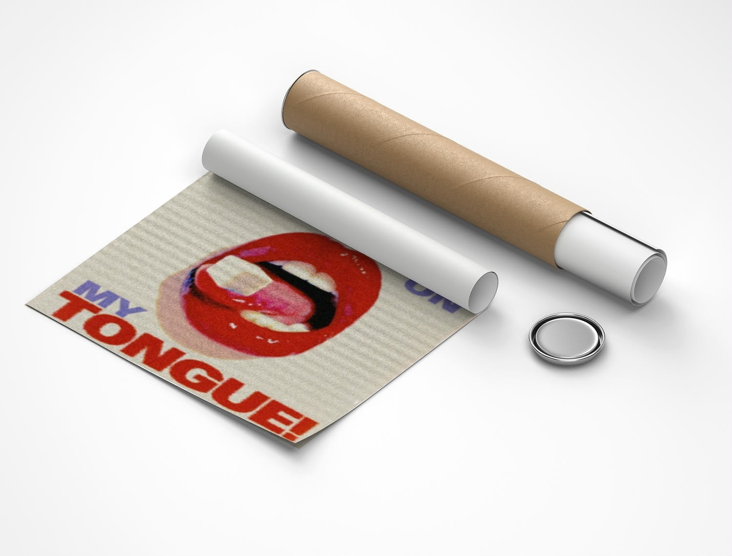 Rolled poster