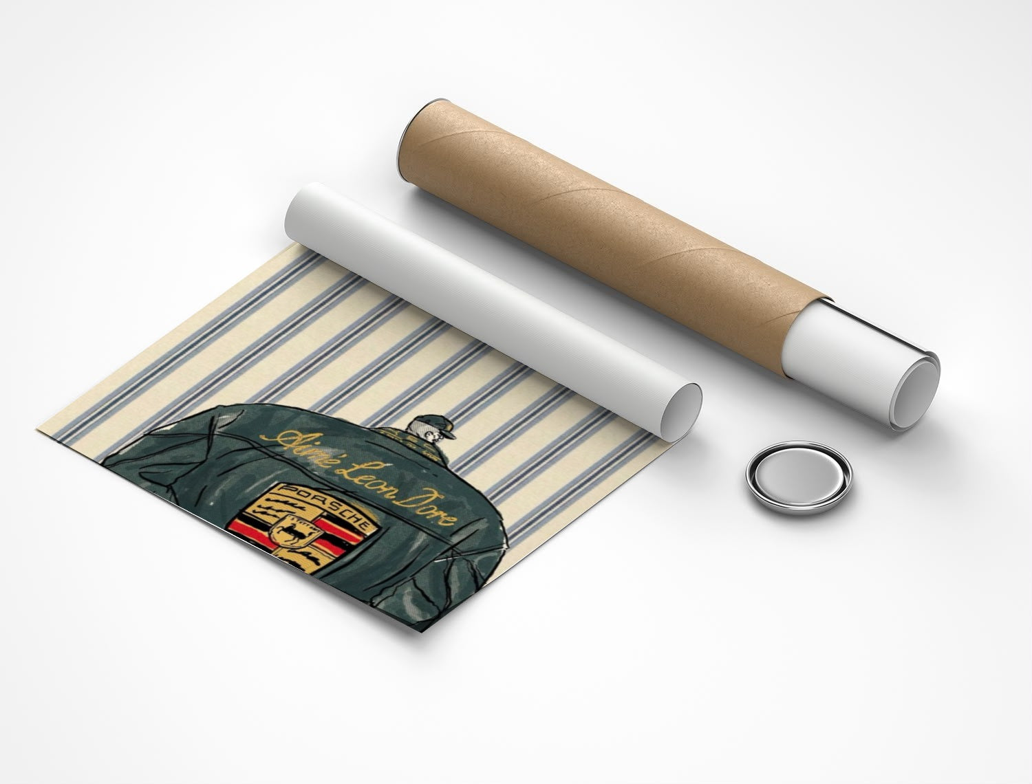 Rolled poster
