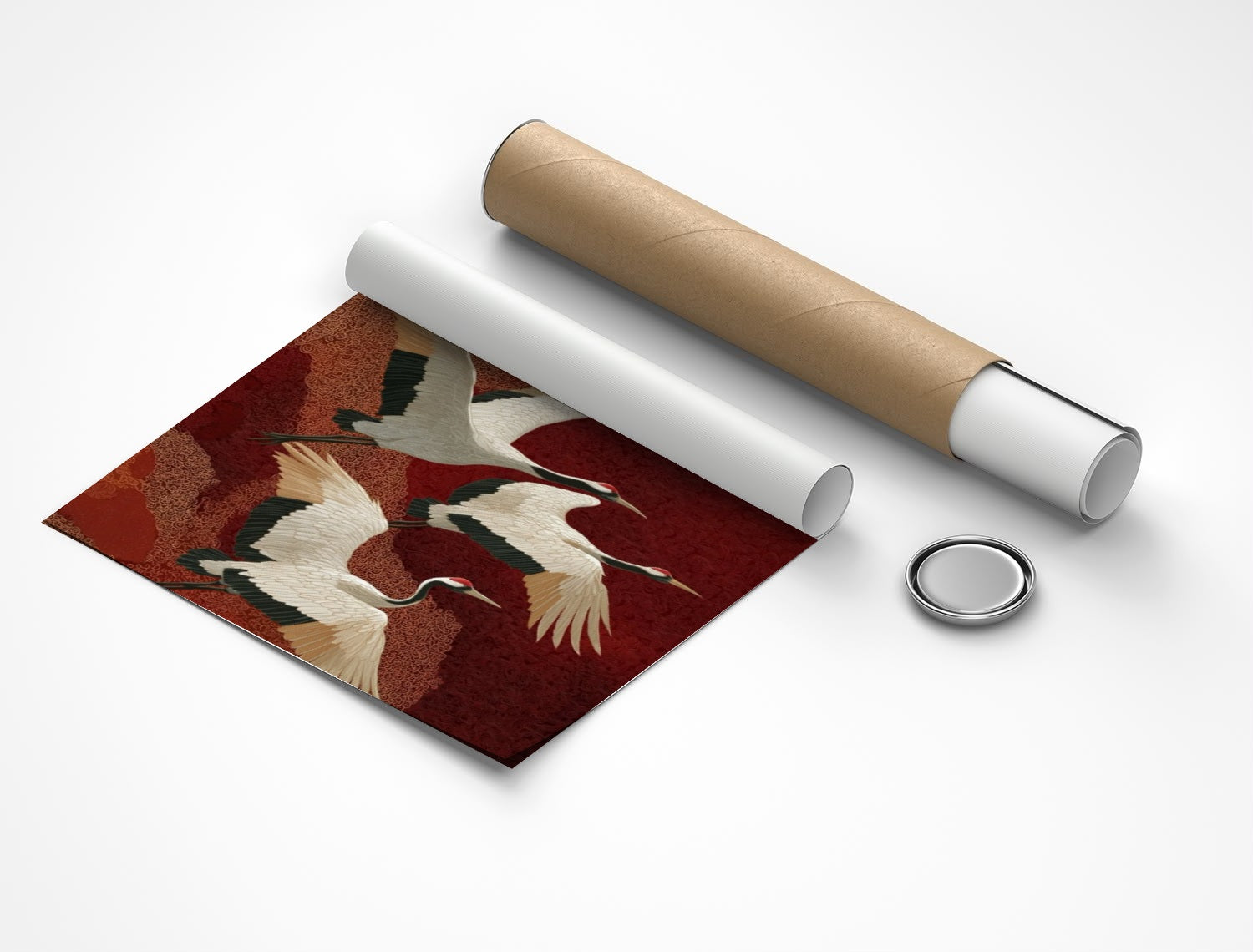 Rolled poster