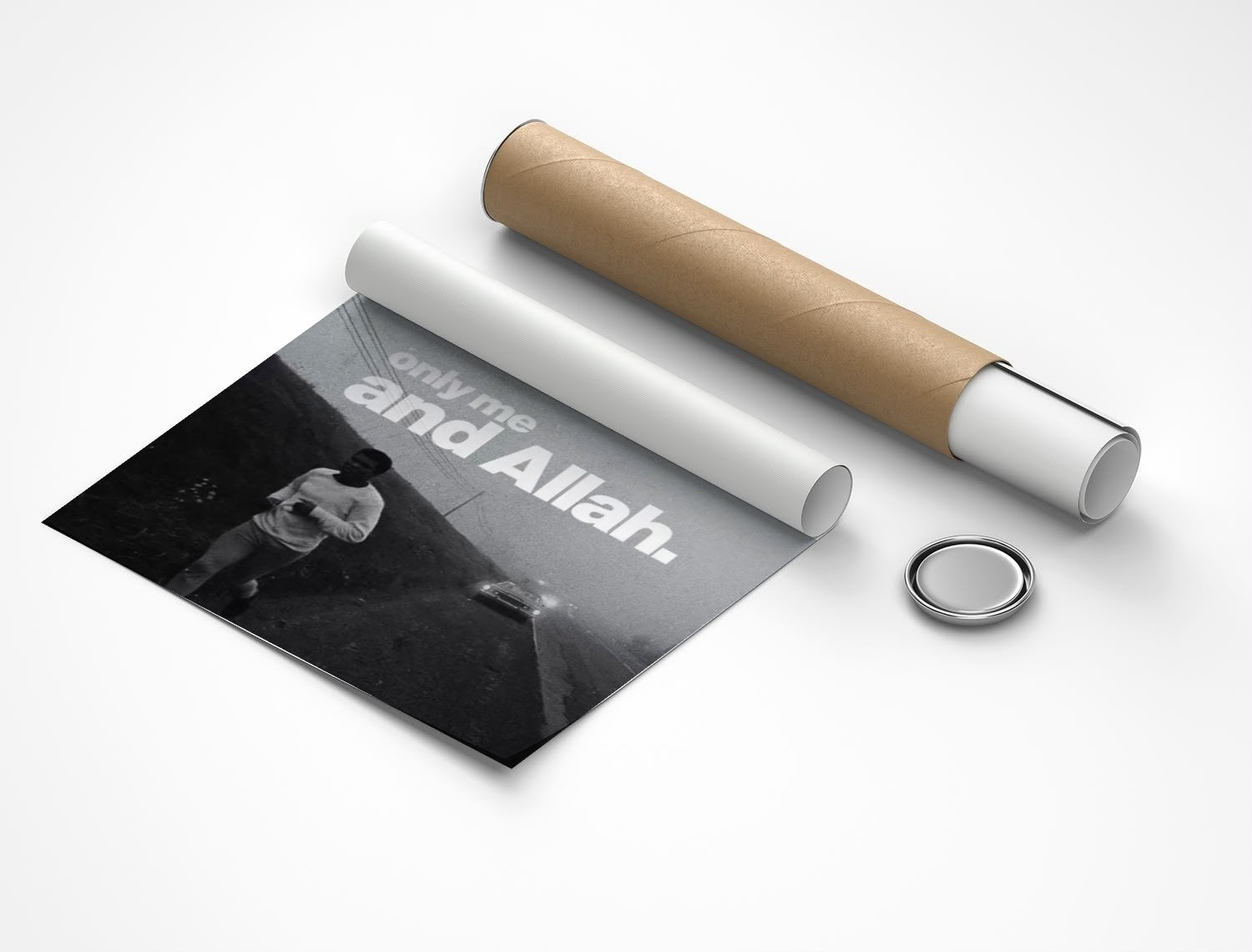 Rolled poster