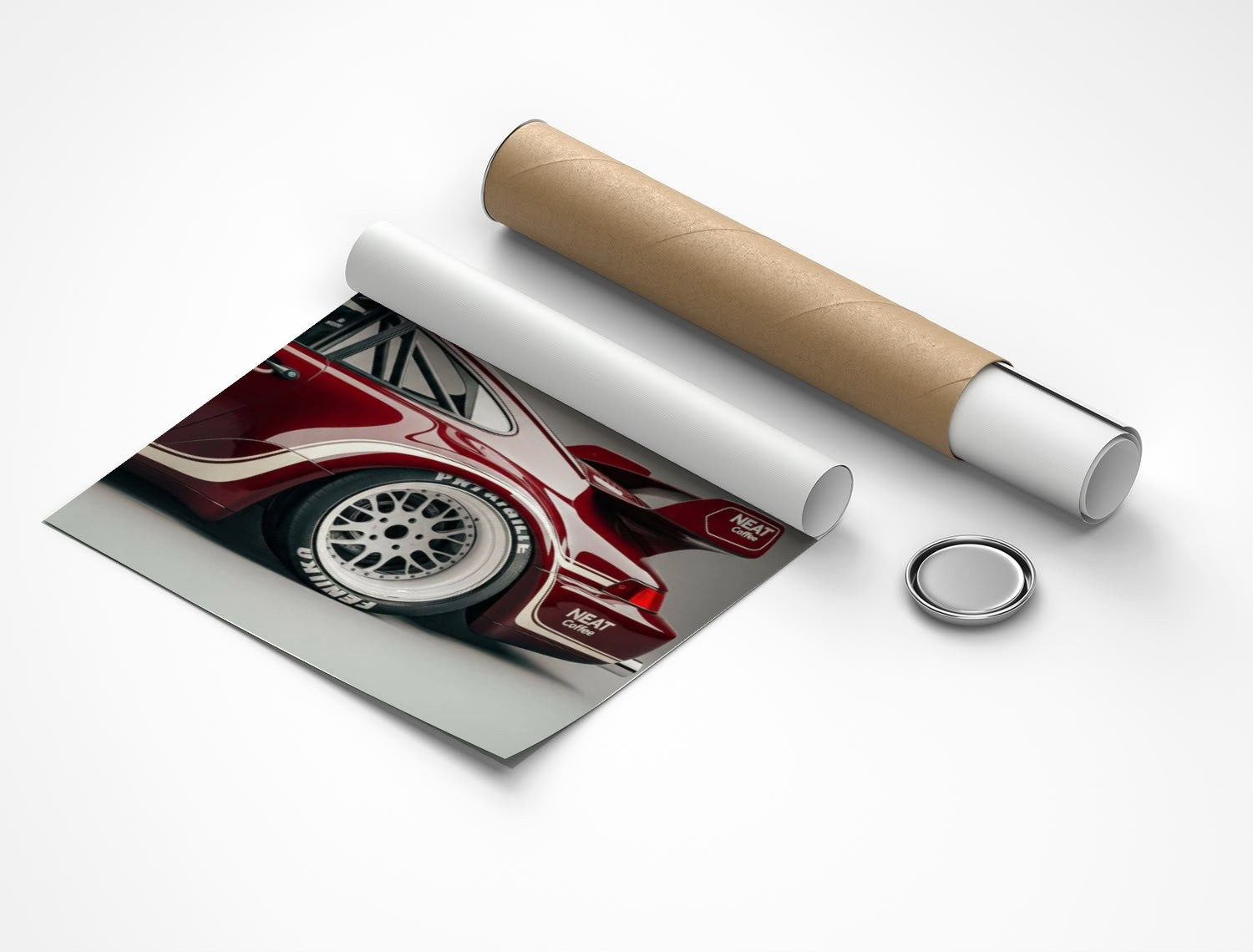 Rolled poster