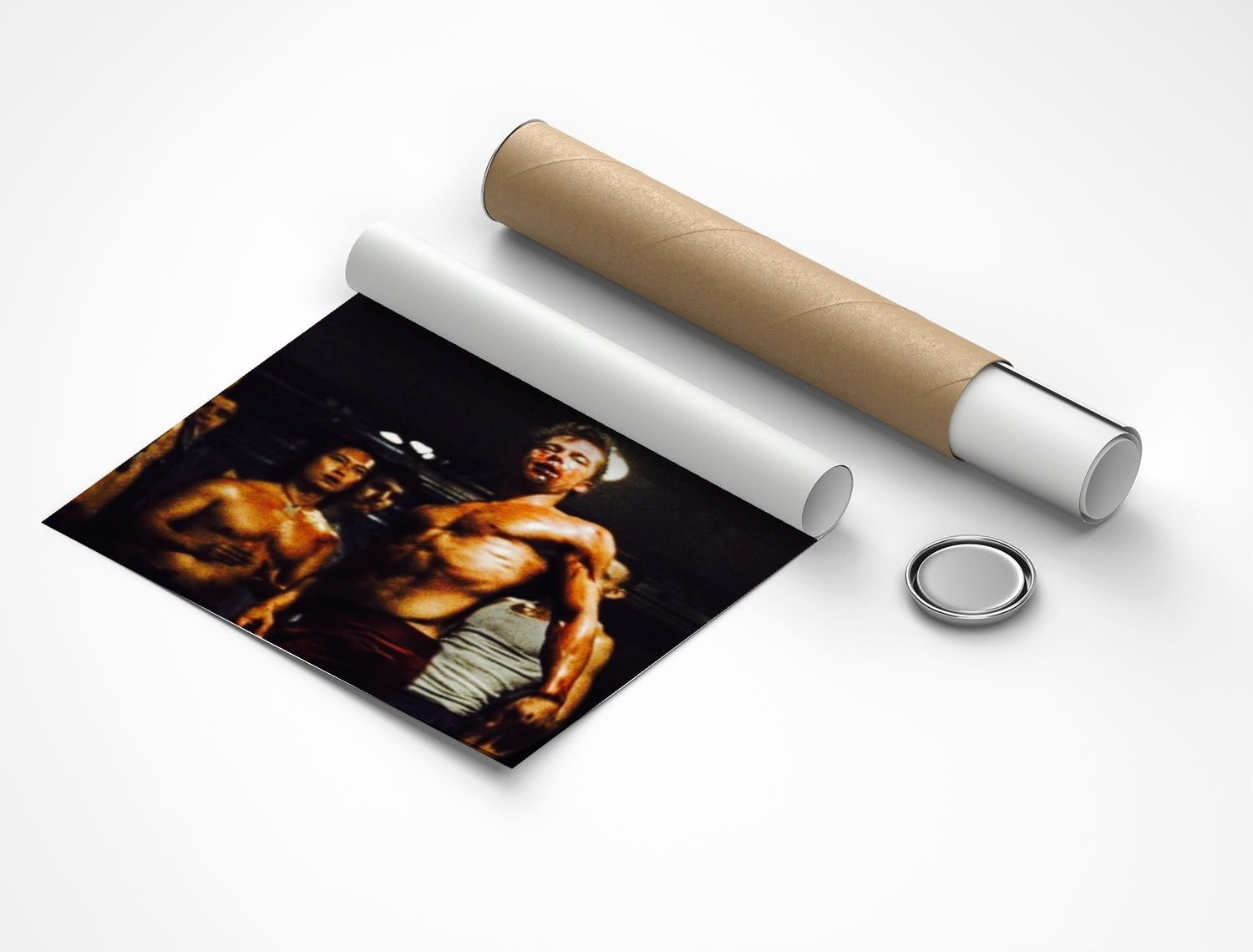 Rolled poster