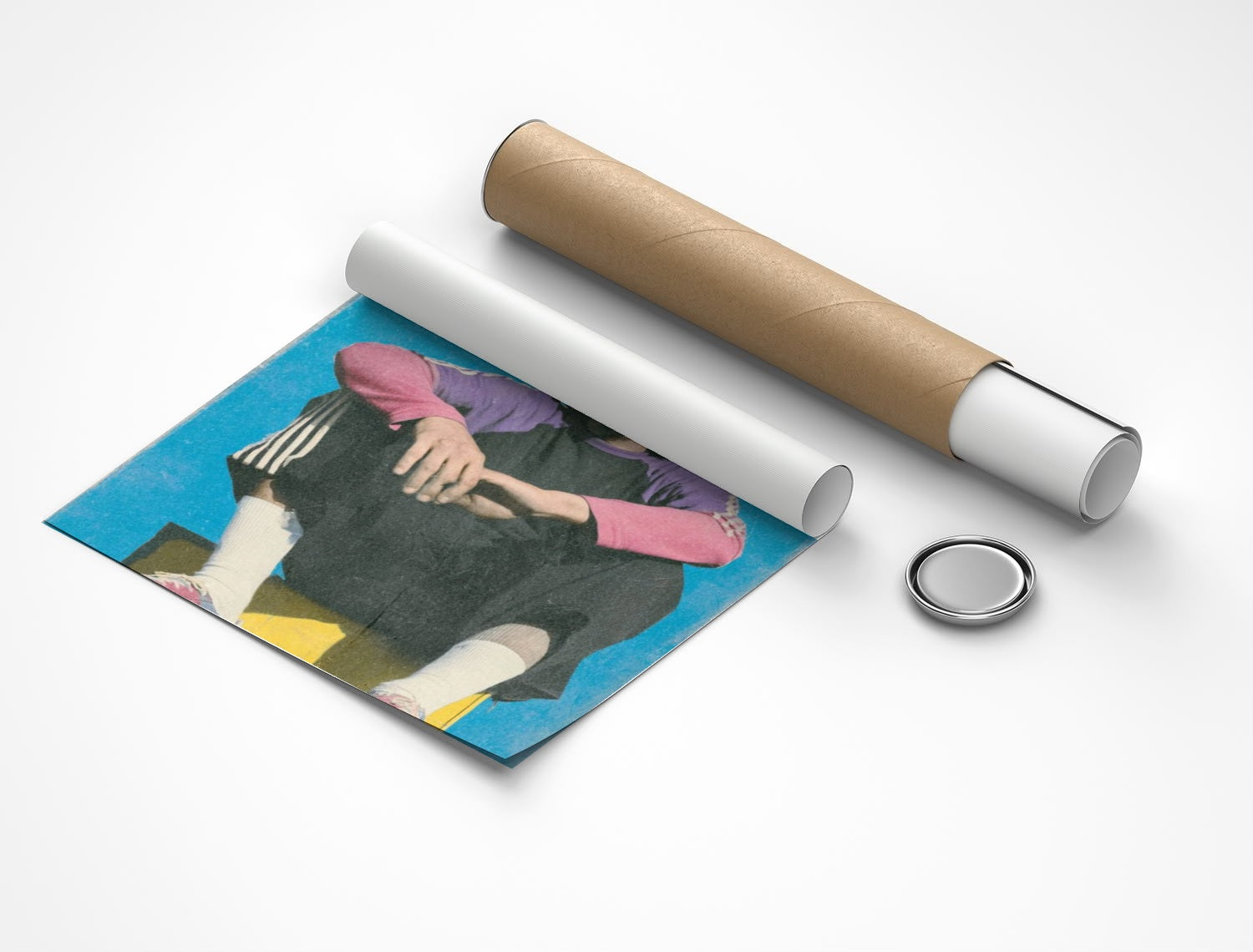 Rolled poster