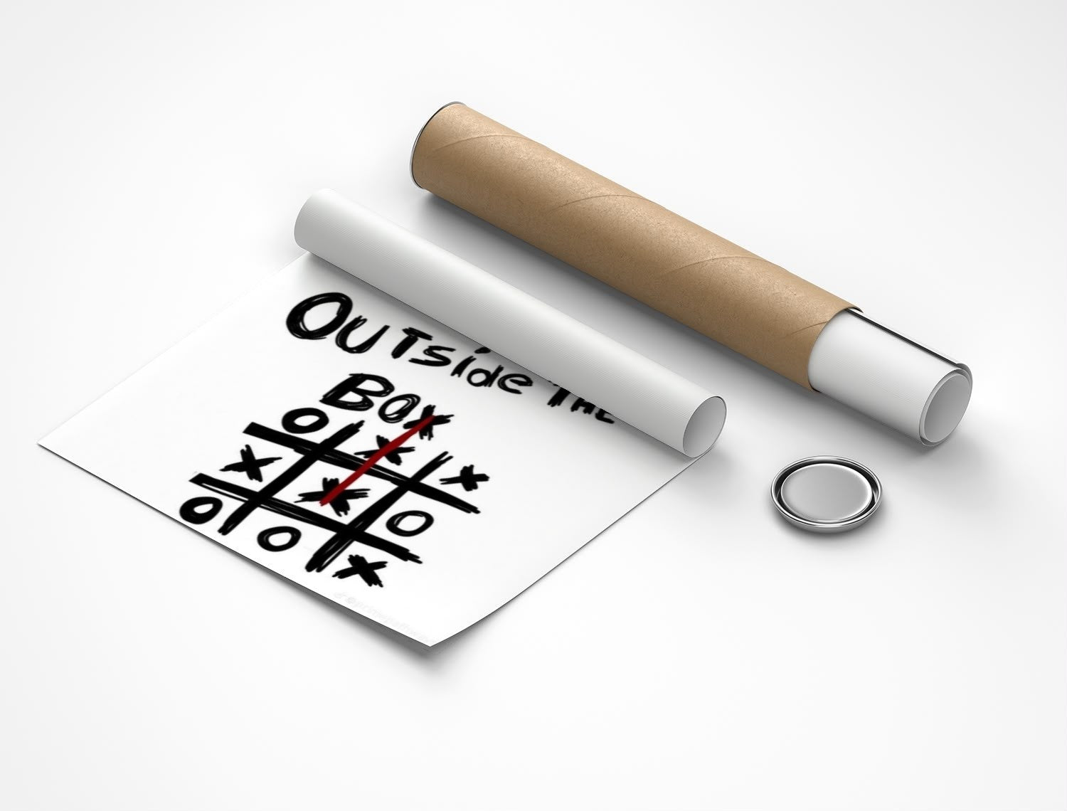 Rolled poster
