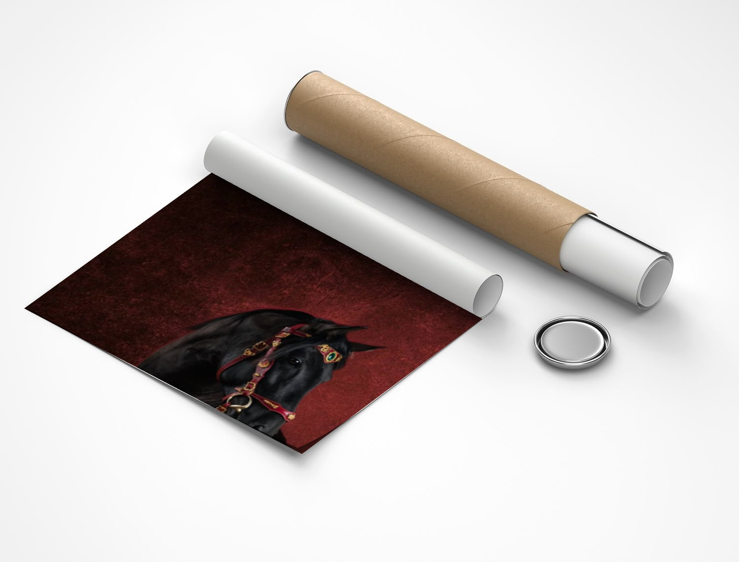 Rolled poster
