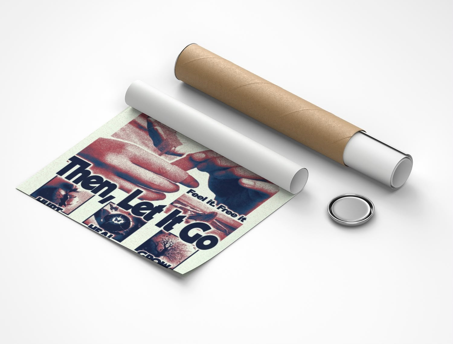 Rolled poster