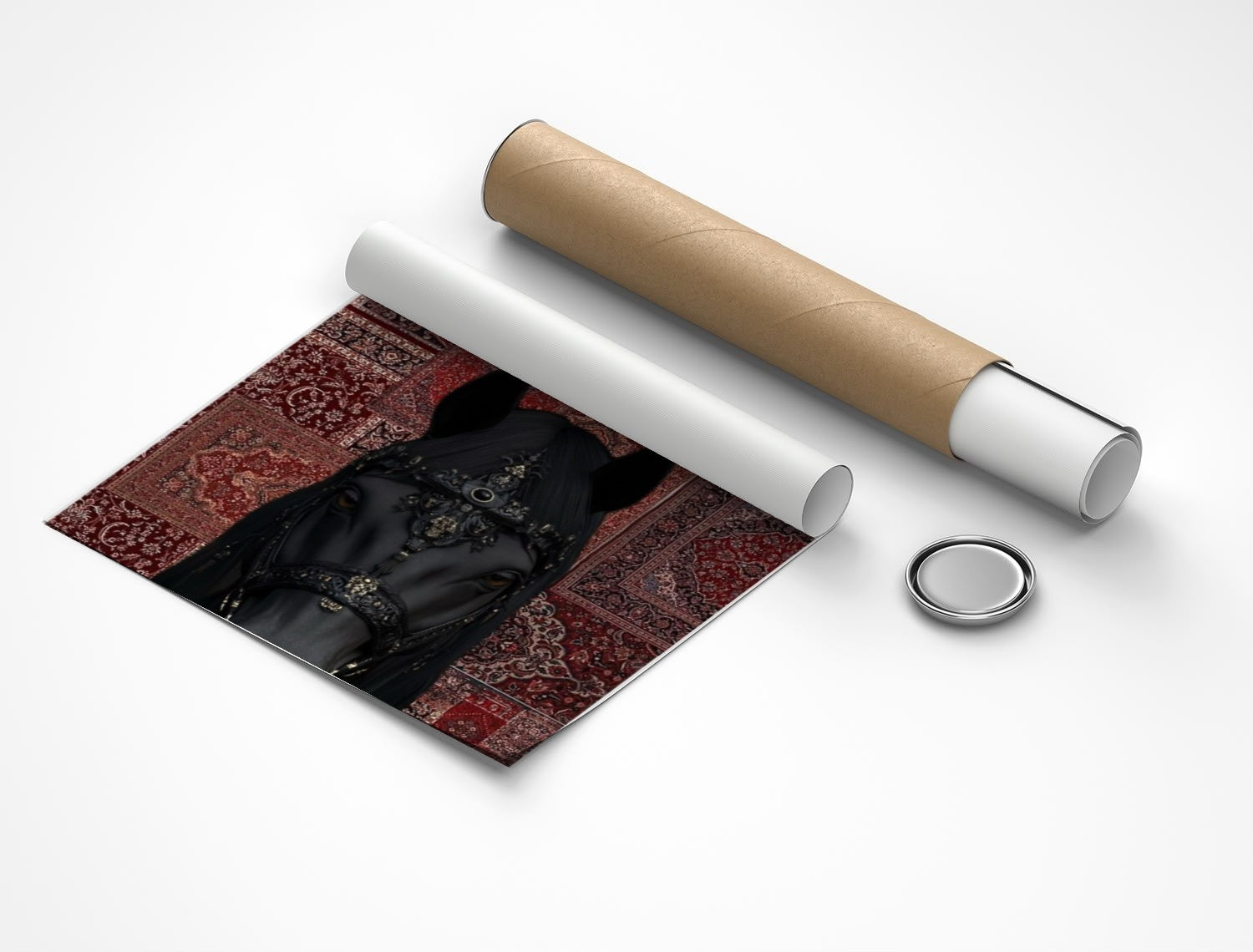 Rolled poster