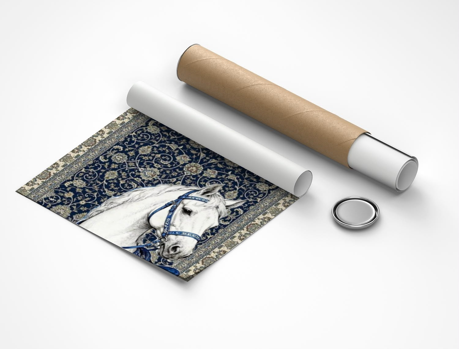 Rolled poster