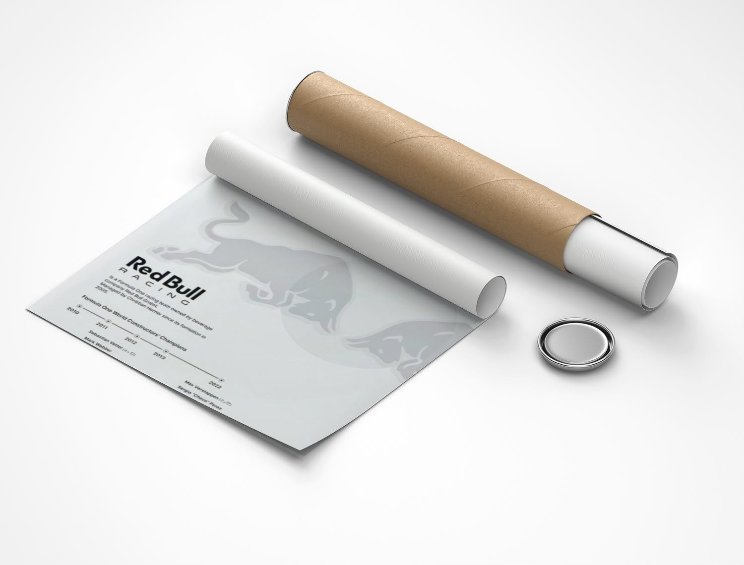 Rolled poster