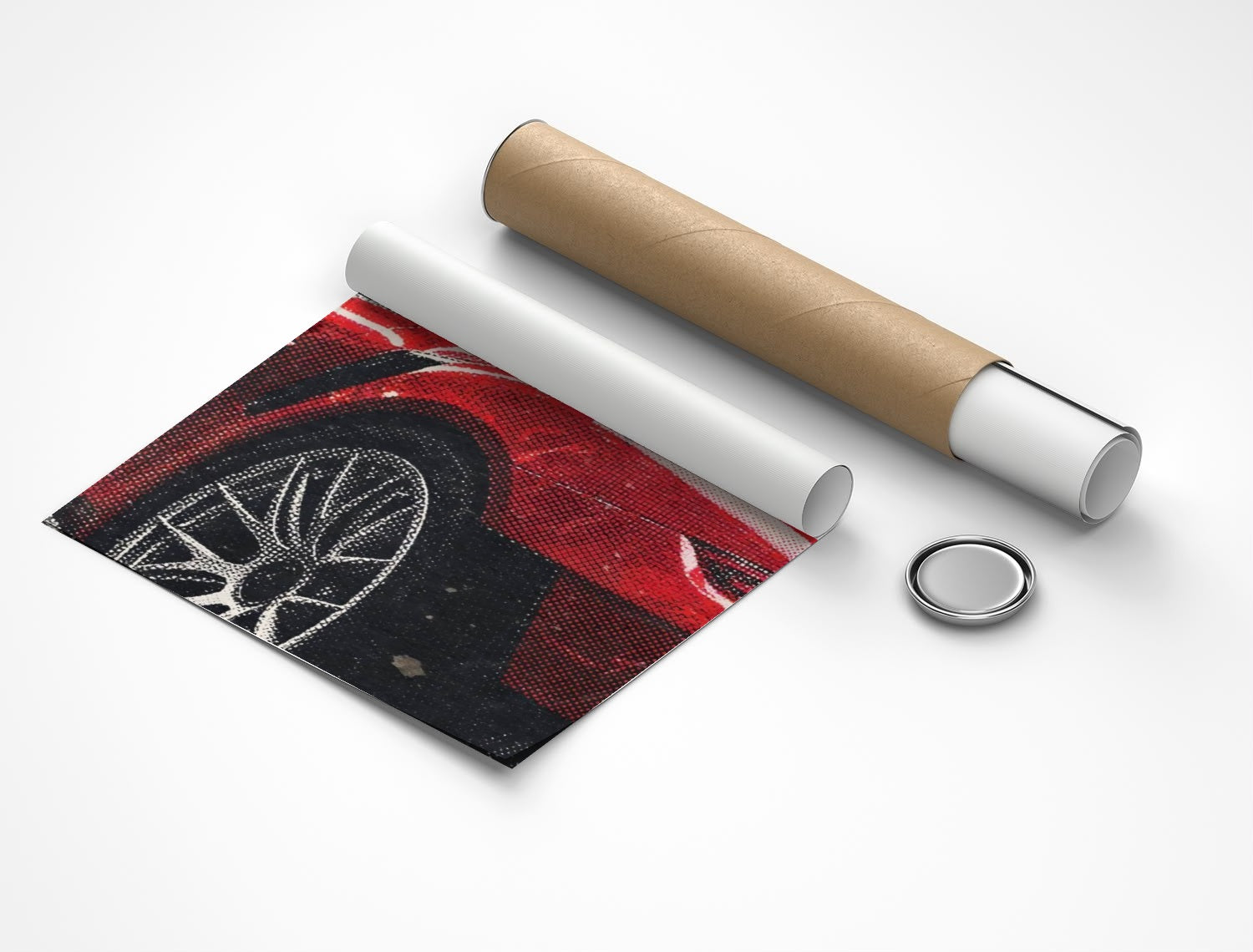 Rolled poster