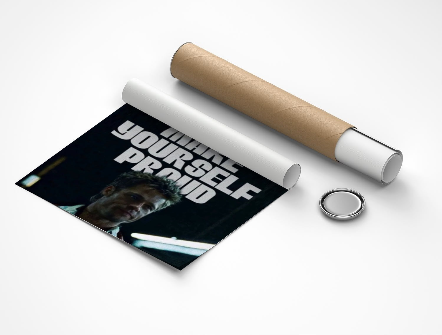 Rolled poster