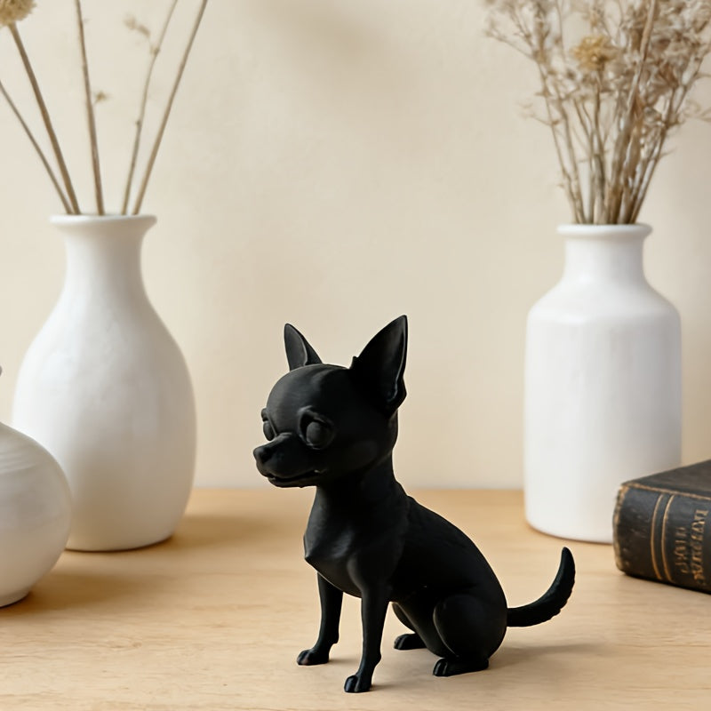 Tnessential Printed Plastic Gigi Dog Ornament 3D Decor