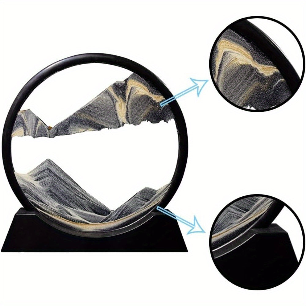 Tnessential D Flowing Sand Art Decor 3D Decor