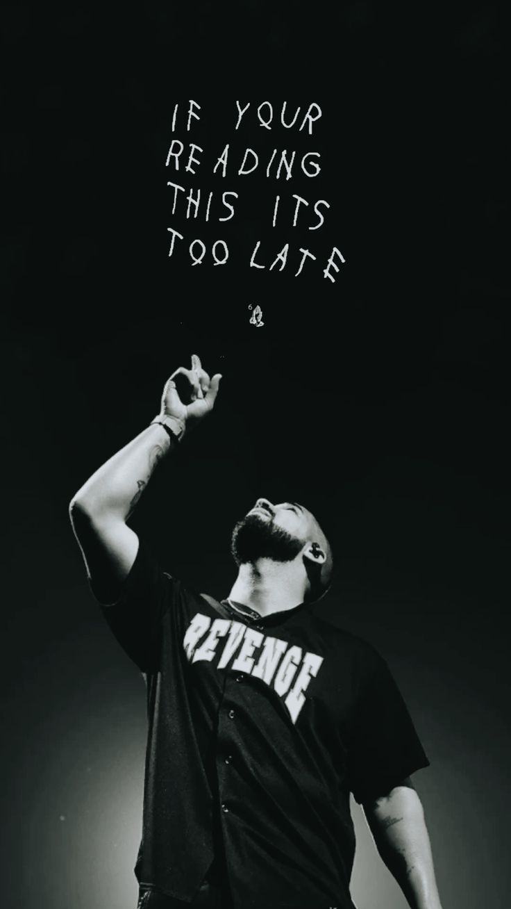 DRAKE CANVAS POSTER