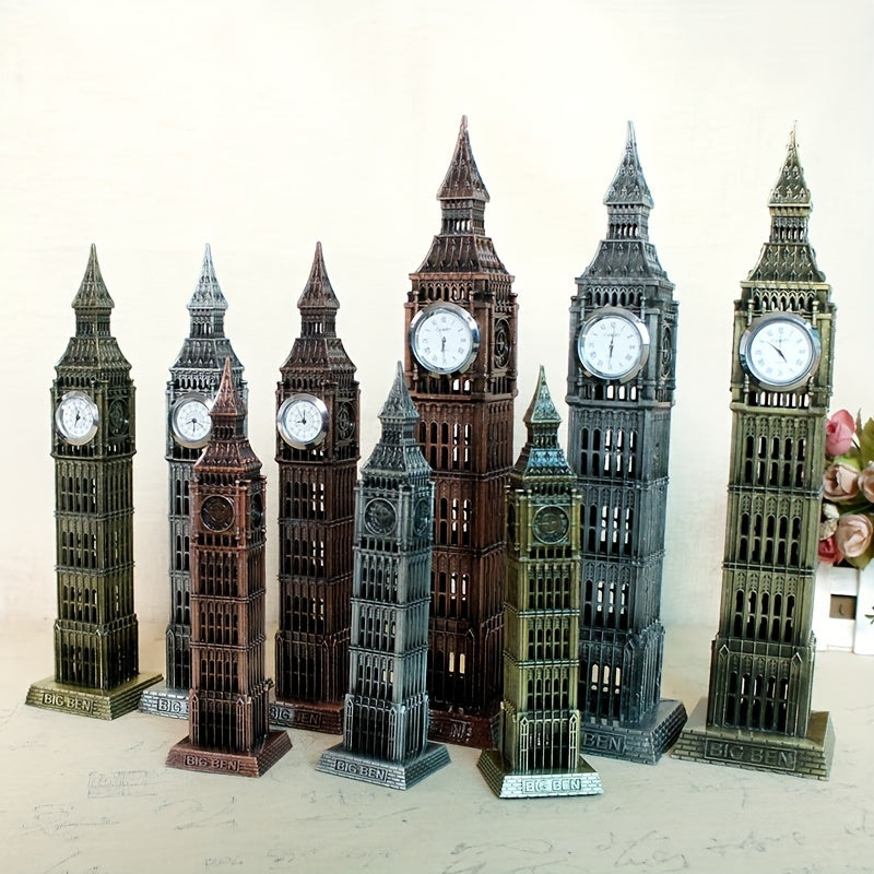 Tnessential British Landmark Big Ben Model Crafts 3D Decor