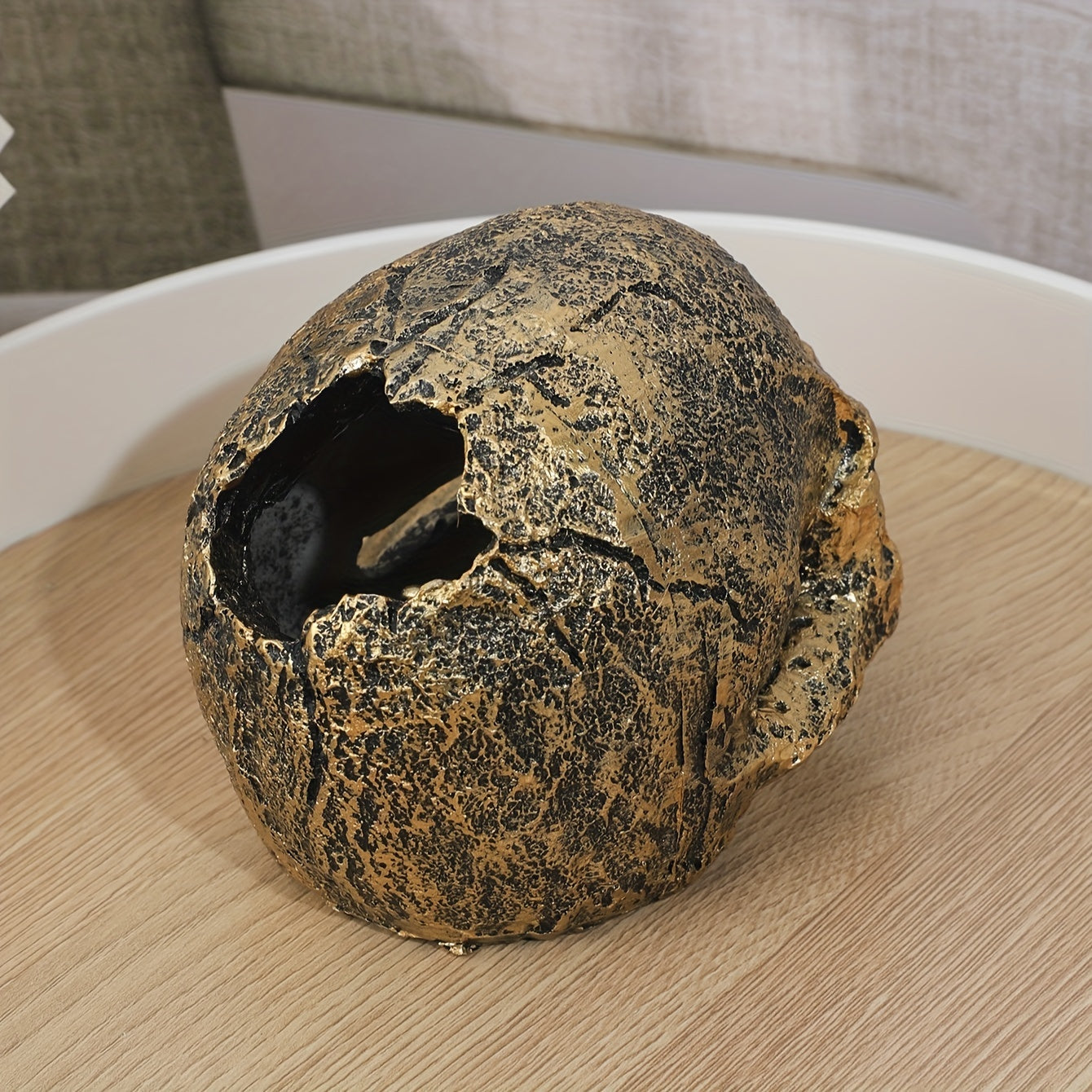Tnessential Resin Skull Decorative Ornament 3D Decor