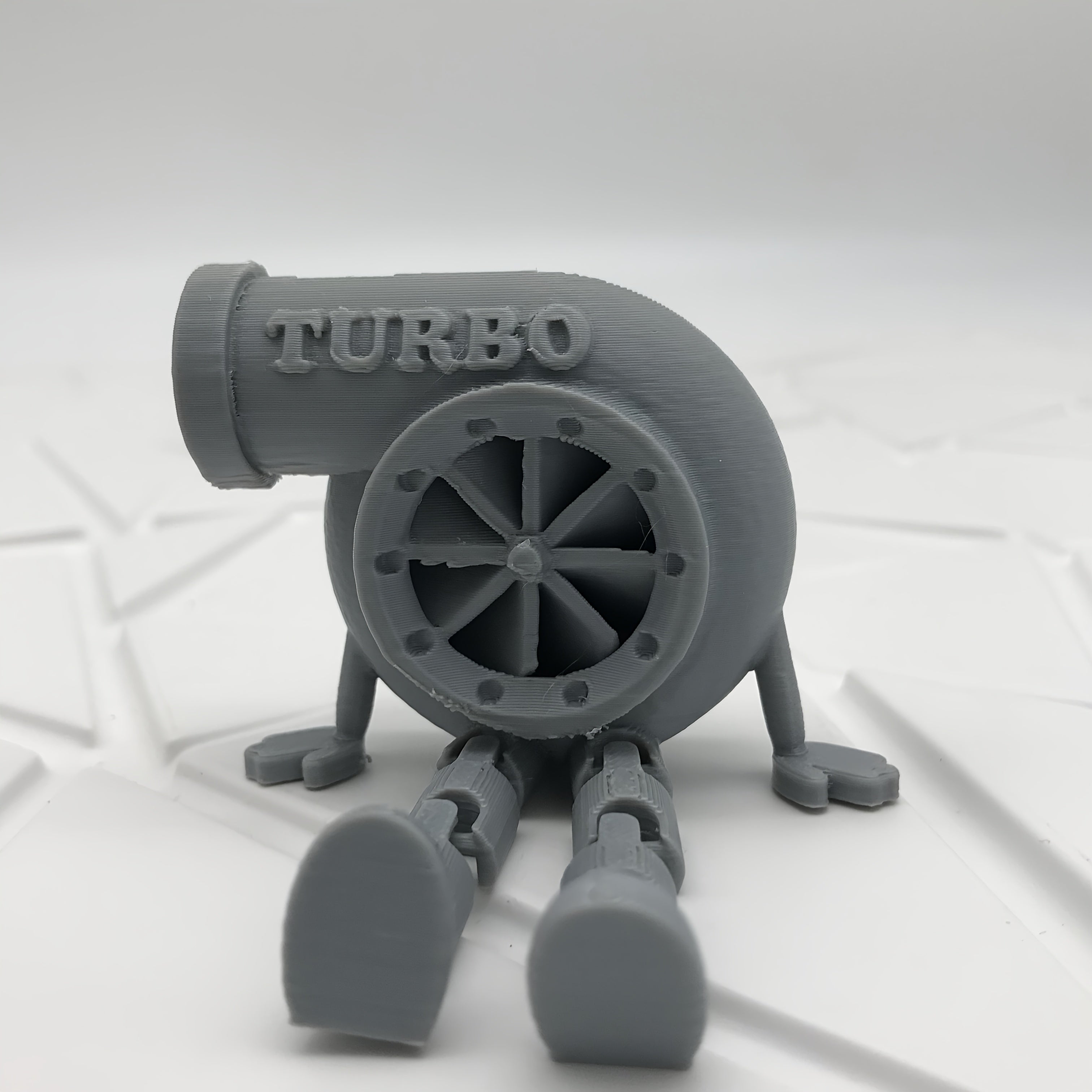 Tnessential Novel Turbine-shaped Ornament 3D Decor