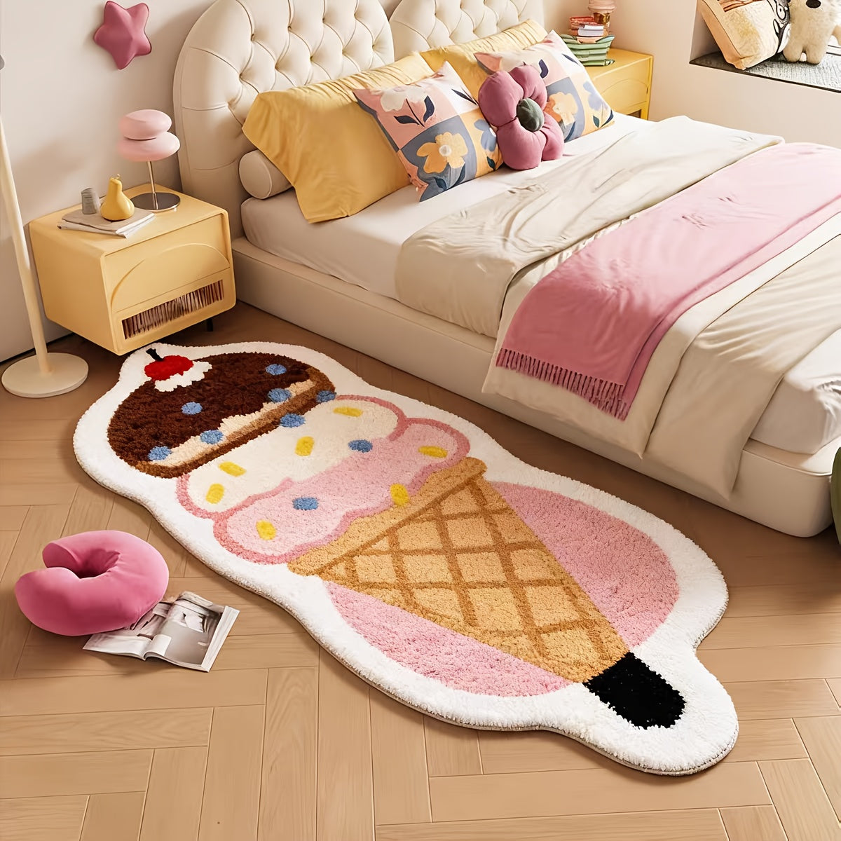 CREAM ICE CREAM 2 RUG view 2