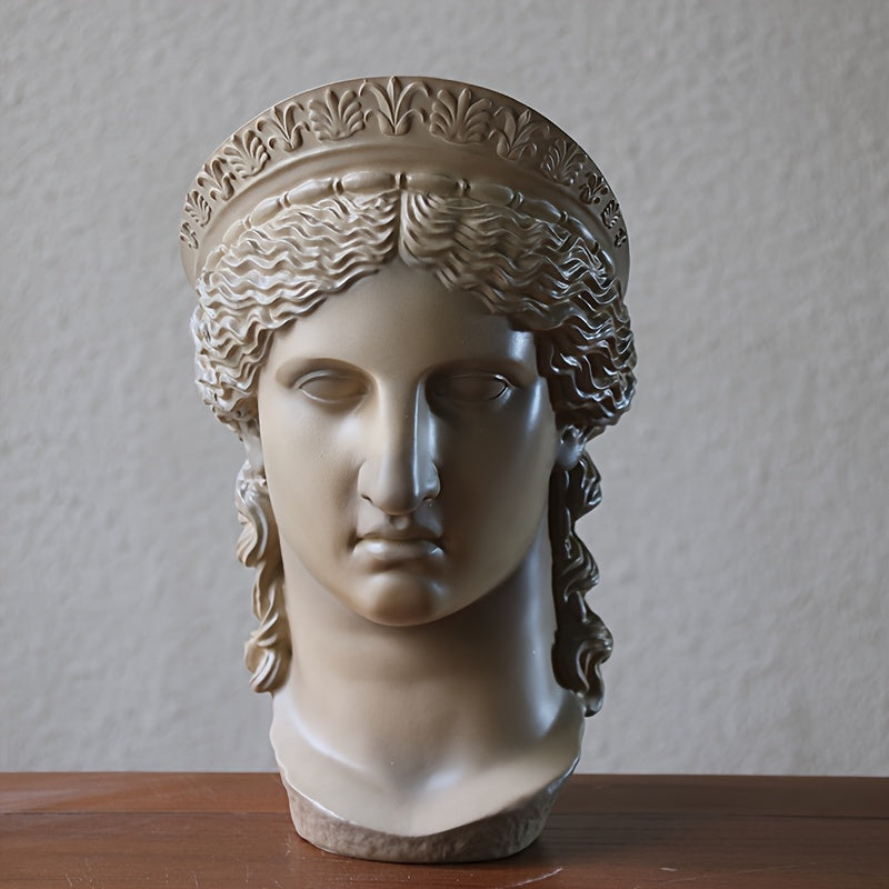Tnessential Large Hera Head Sculpture 3D Decor