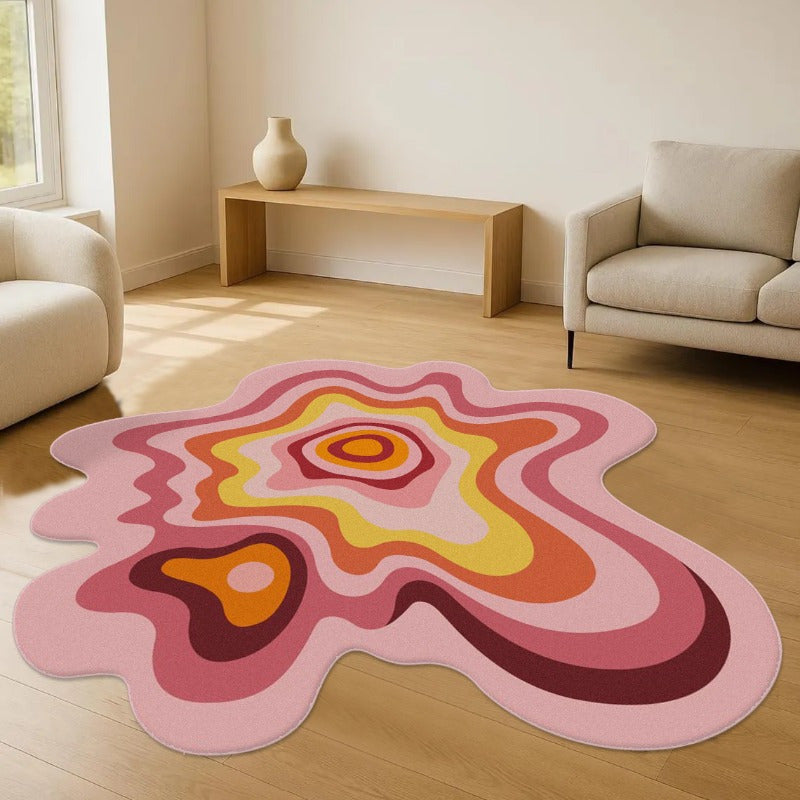CREAM IRREGULAR 22 RUG view 3