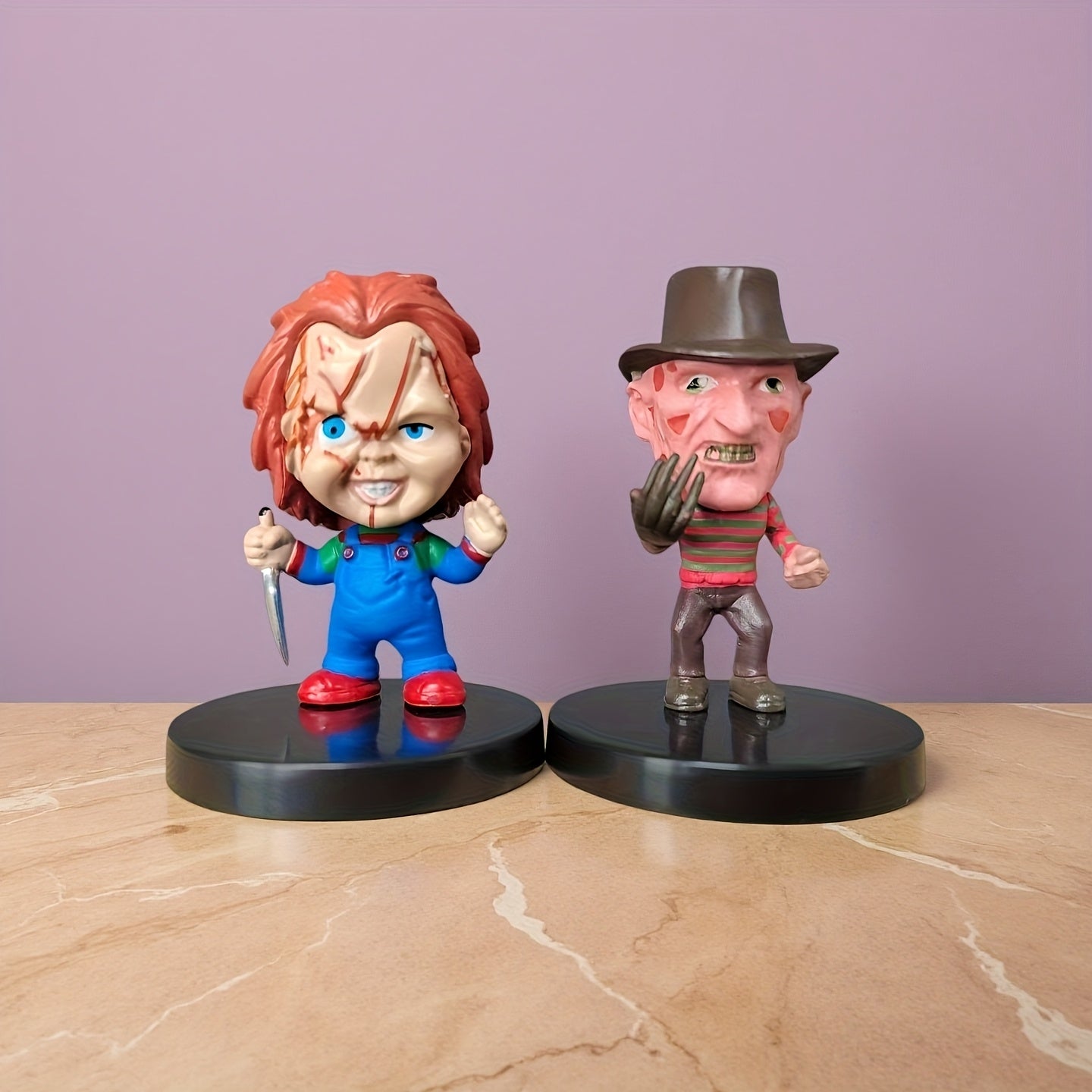 Tnessential Horror Movie Figure Dolls Collectors 3D Decor