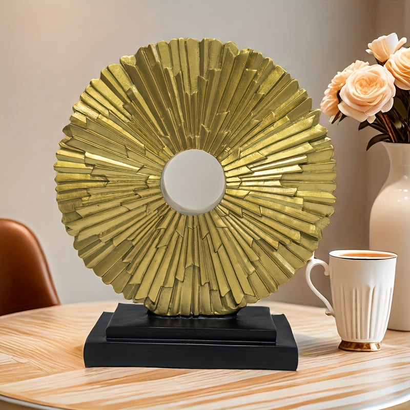 Tnessential Sunflower Resin Sculpture 3D Decor