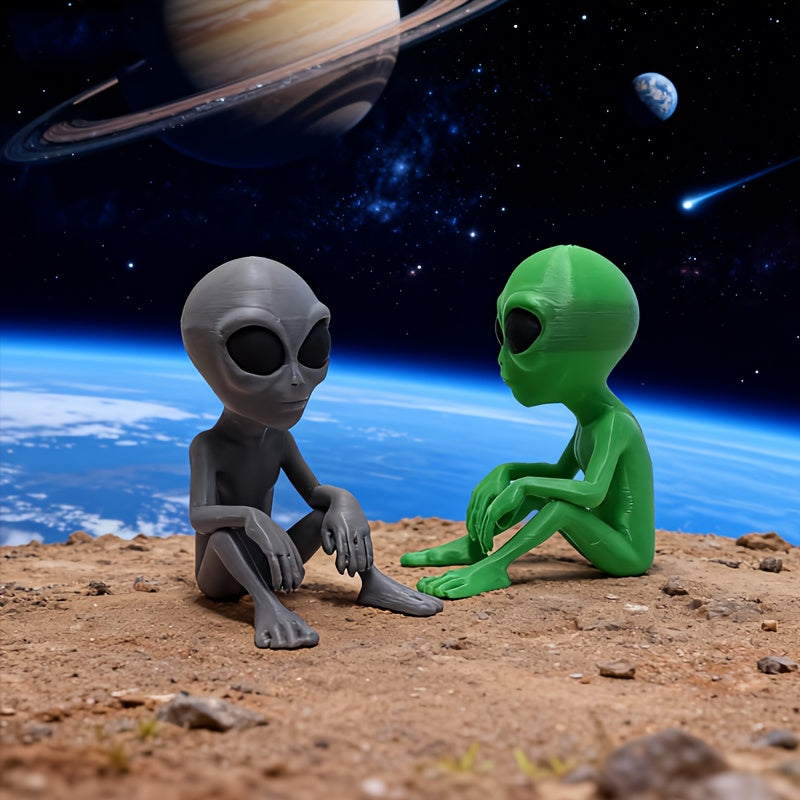 Tnessential Alien 3D Ornament 3D Decor