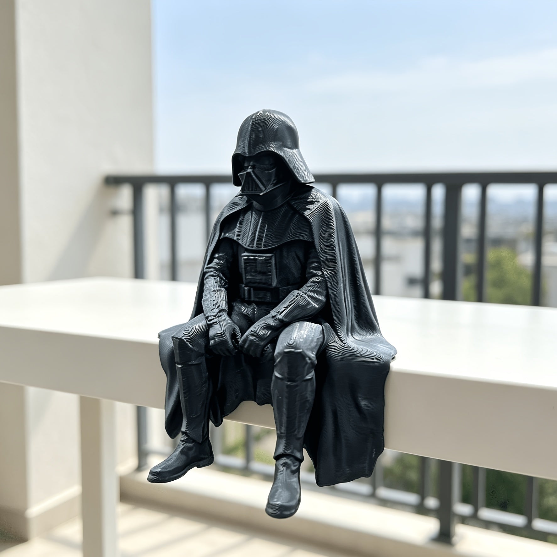 Tnessential Star Wars Darth Vader Black Knight and Sad 3D Decor