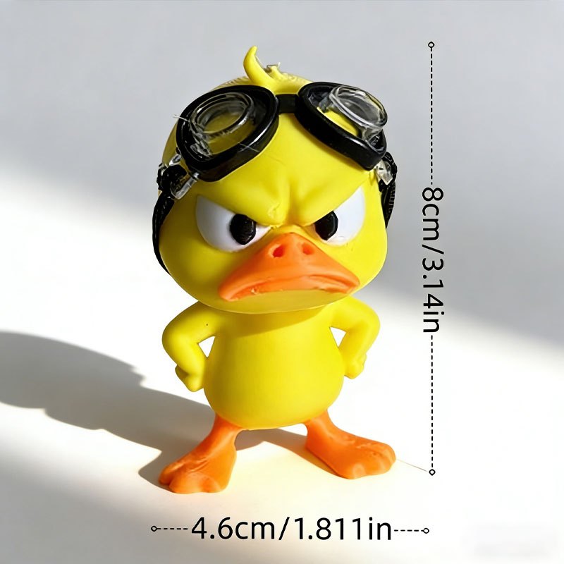 Tnessential Swimming Champion Duck Ornament: Multiple Decorative 3D Decor