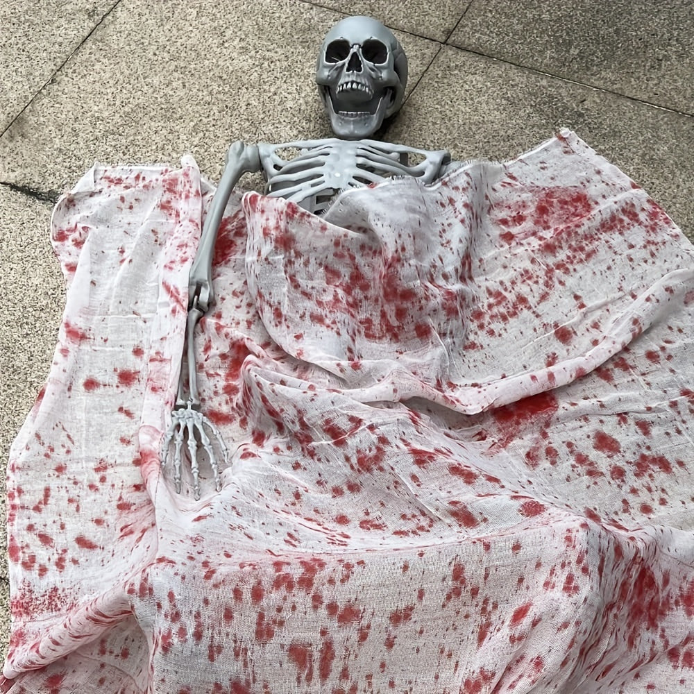 Tnessential Oversized Halloween Skull Skeleton 3D Decor