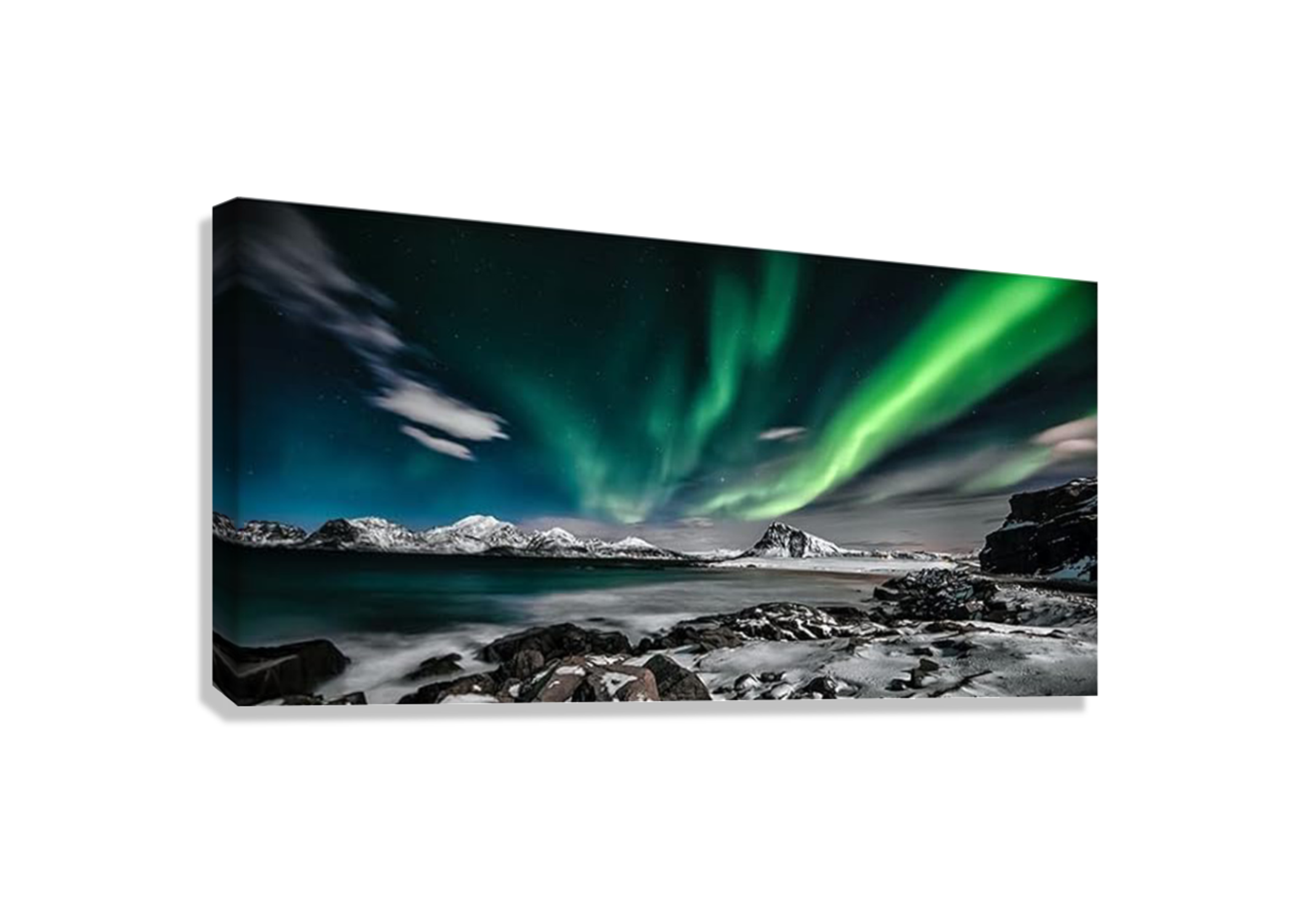 BEAUTIFUL NORDIC LIGHTS CANVAS POSTER