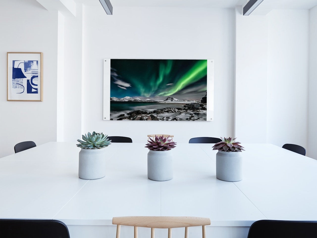 BEAUTIFUL NORDIC LIGHTS CANVAS POSTER